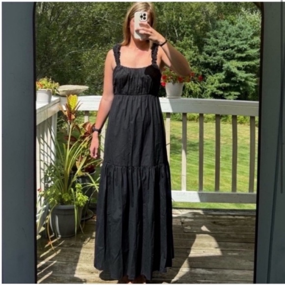 Abercrombie & Fitch Black Dress - Picture 2 of 3